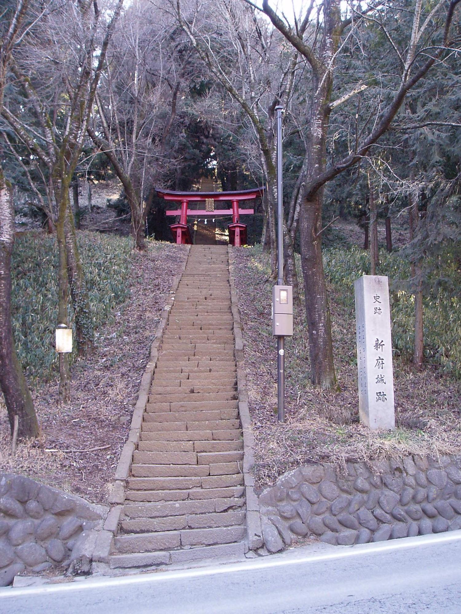 藤武神社の石段