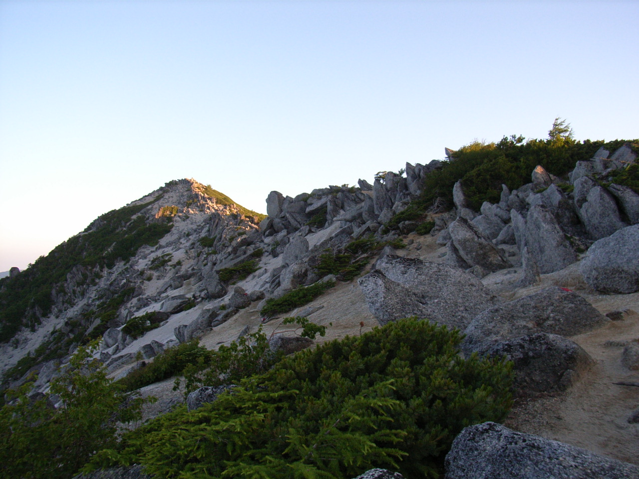 鳳凰三山地蔵ヶ岳