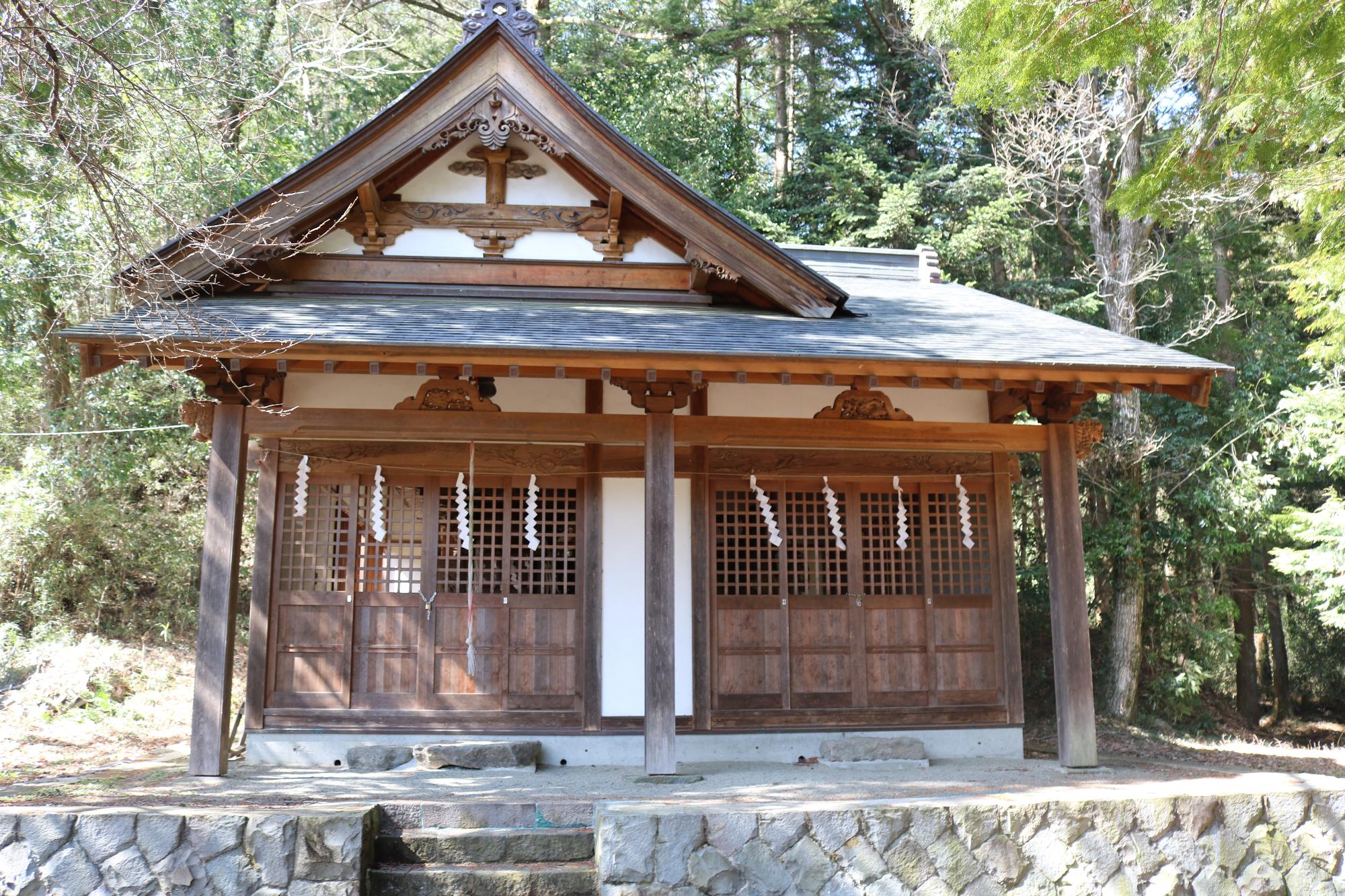 為朝神社 韮崎市観光協会