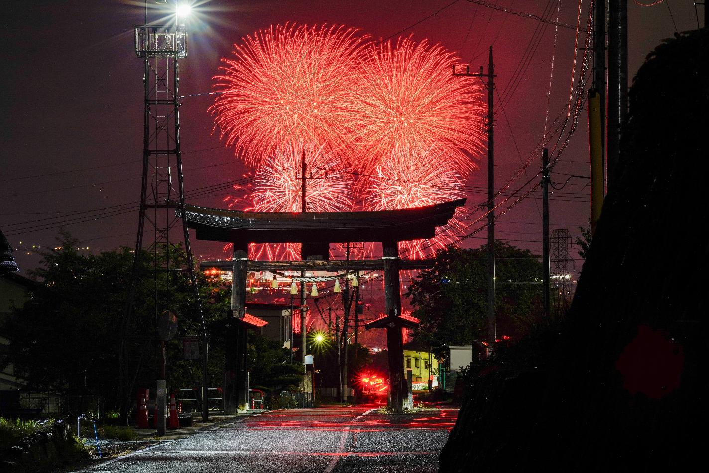 武田の里にらさき花火大会
