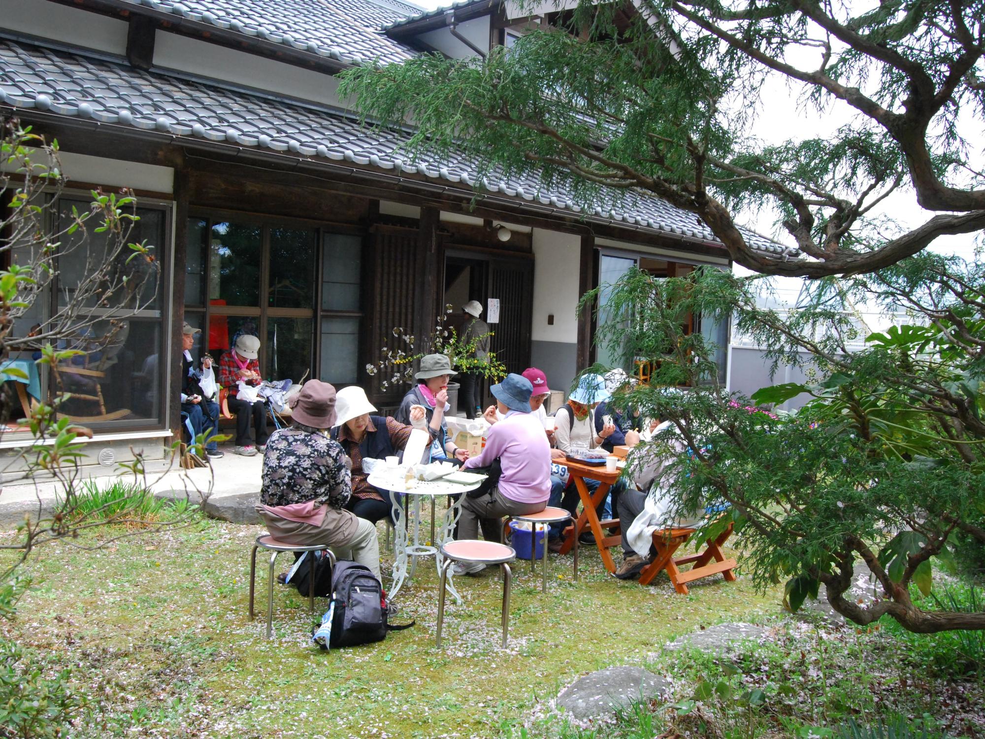 地元の自治会のおもてなし